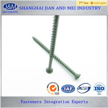 countersunk head zinc coated self-drilling drywall screw