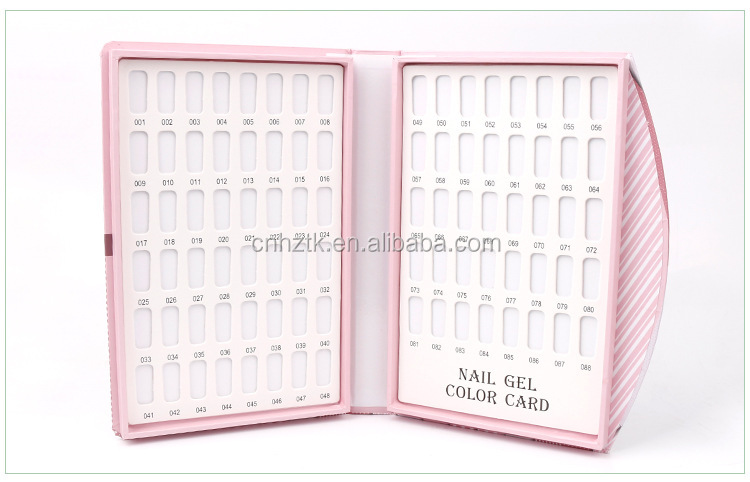 Nail Color Display Book Chart for nails polish color card