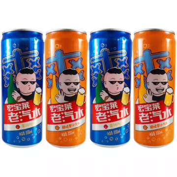 Orange - Flavored Fruit Juice Soda
