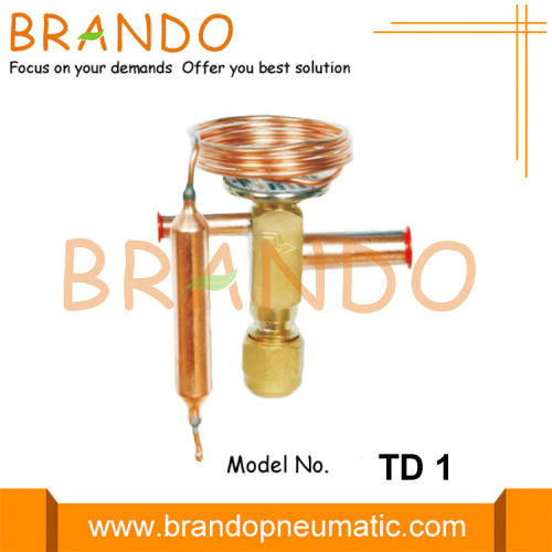 TD 1 rak kylning TEV Termisk expansionsventil