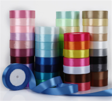 Custom Manufacturer Logo Ribbon - 3D Embossed Grosgrain Satin Gift Wrapping Ribbon