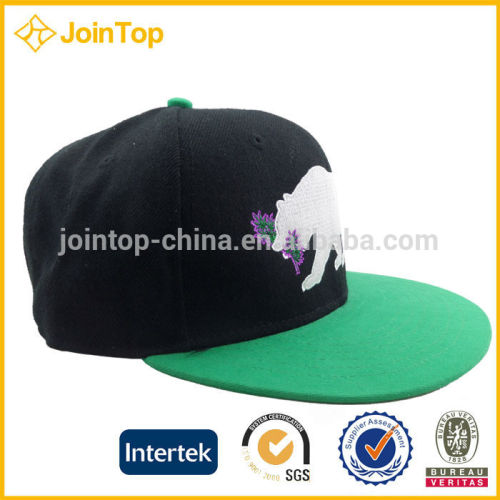 Flat Visor Fitted Baseball Cap/Snapback Hat&Cap