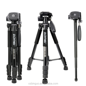 Hot Sales Aluminum Professional Video Mini Camcorder Movable Camera Tripod Stand