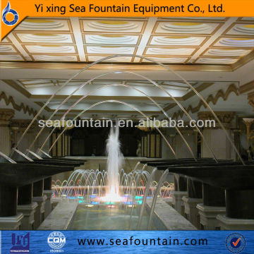 program controlled outdoor use brightness fountain laminar jet