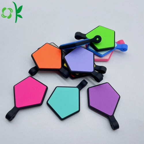 Silicone Candy Color Pentagonal Labels