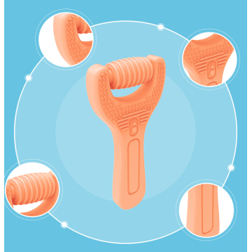 Juguetes para la dentición de silicona infantiles para niños pequeños