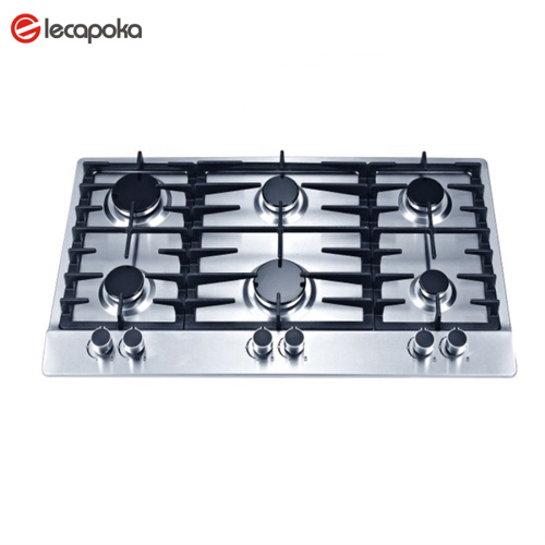 Commercial 6 Burner Gas Range Cooking Foga