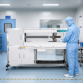 Tampa profissional da sonda de ultrassom que faz o dispositivo da máquina