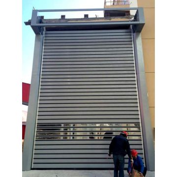 Pintu Aluminium Pengatup Roller Cepat automatik