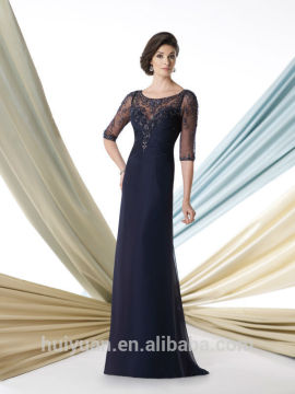 royal blue long sleeve chiffon beaded bling plus sizes evening dresses