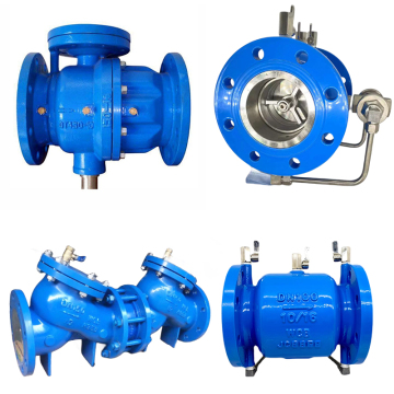 Ductile Cast Iron Low Resistance Backflow Preventer Valves