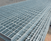 Galvanized steel bar grating