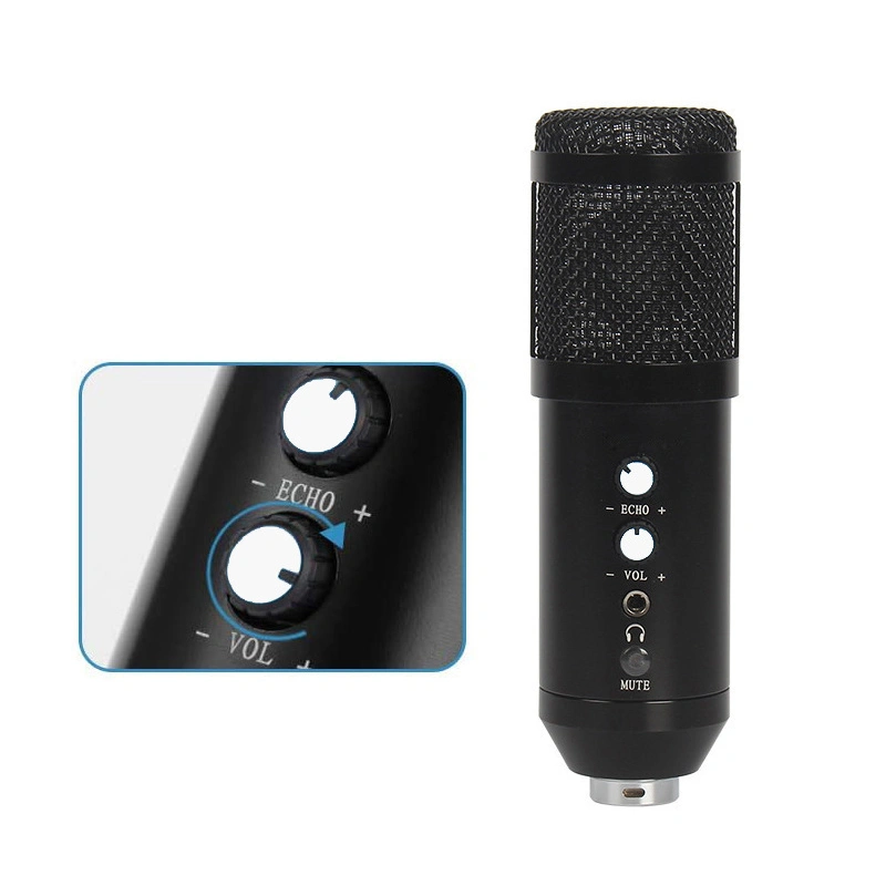 Computer Game Karaoke Recording USB Capacitive Microphone