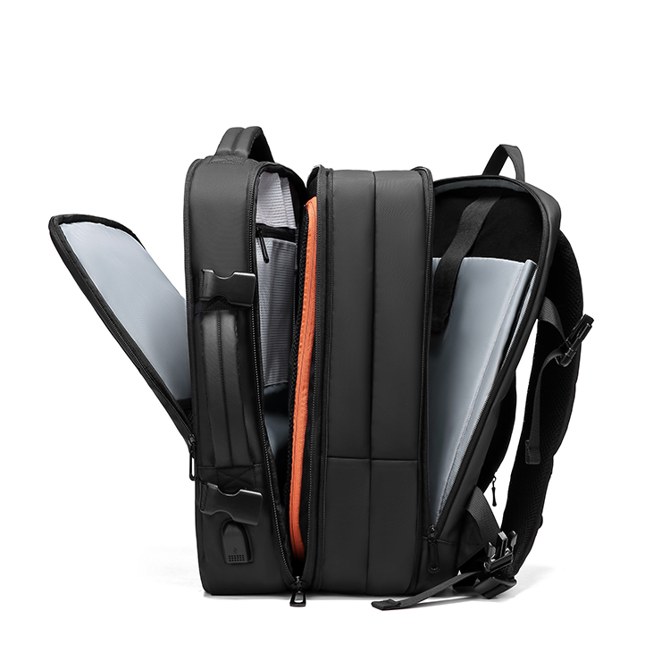 Деловые стильные рюкзаки для ноутбука с карманом на молнии