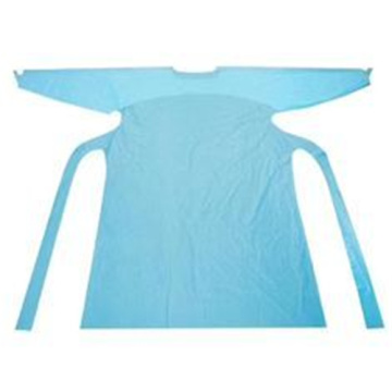 ISO9001 half back nonwoven disposable isolation gown