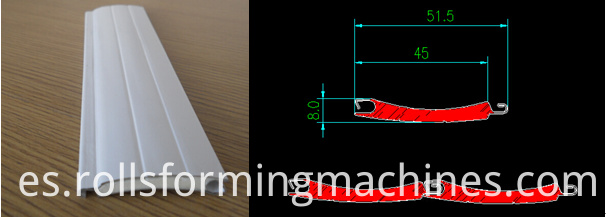 shutter door drawing profile