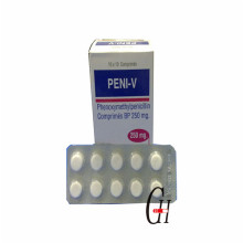 Phenoxymethylpenicillin 250 mg tabletas