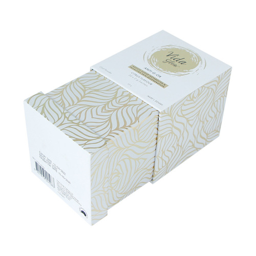 Verjaardagsfeestje Square Candle Paper Packing Boxes