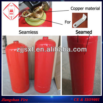 6kg colored fire extinguisher gas cylinder