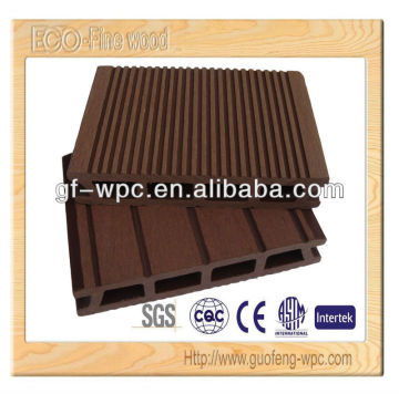 Hollow decking outdoor wpc decking floor