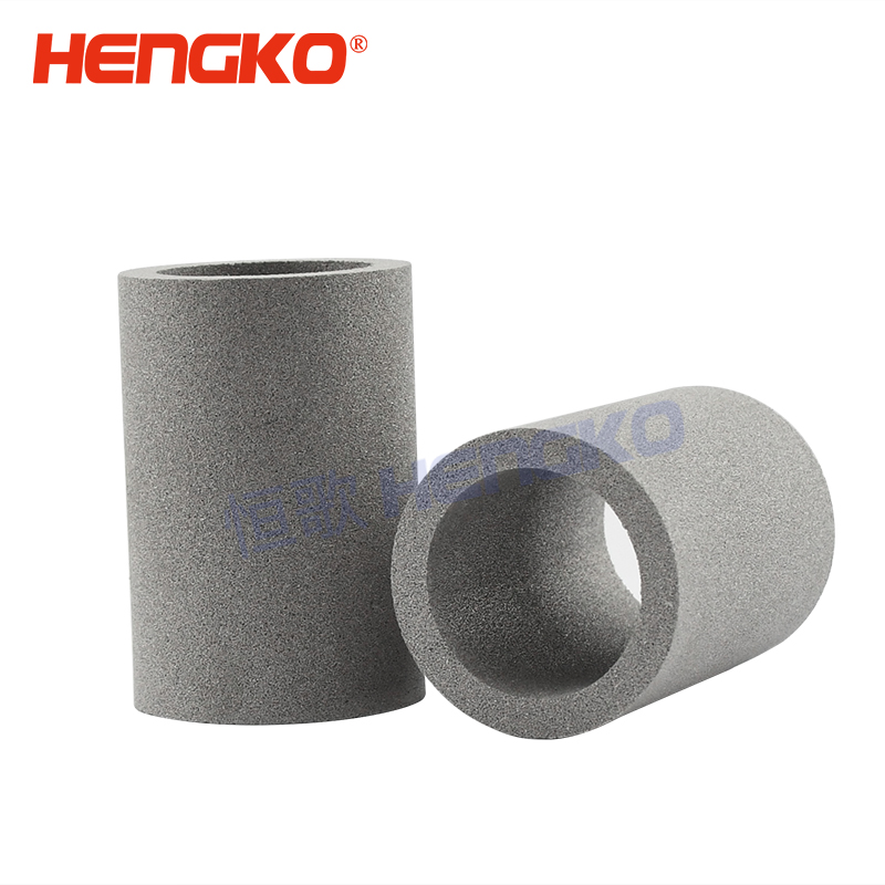 Wholesale 316 316L porous media sintered powders stainless steel metal filter tube air purifier hepa filter