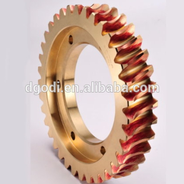 Worm Shape and copper/brass Material worm gear