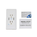 Enchufe de pared USB doble de 5V 2A