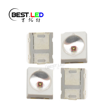 90-градусный 2835 Red SMD LED 620NM 630NM