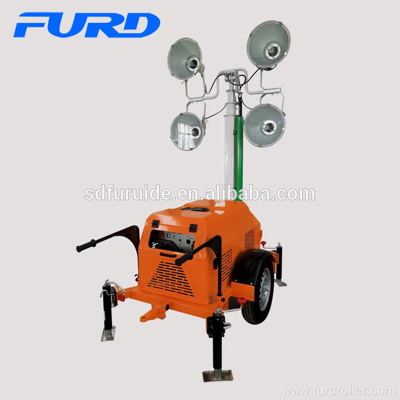 7m Outdoor Mini Light Tower Price (FZMT-1000B)