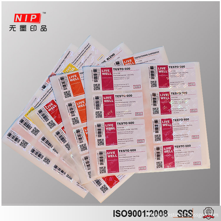 QR Code Hologram Sticker QR Code Hologram Sticker