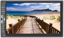 7 inch deckless double din car mp5 player with gps bluetooth