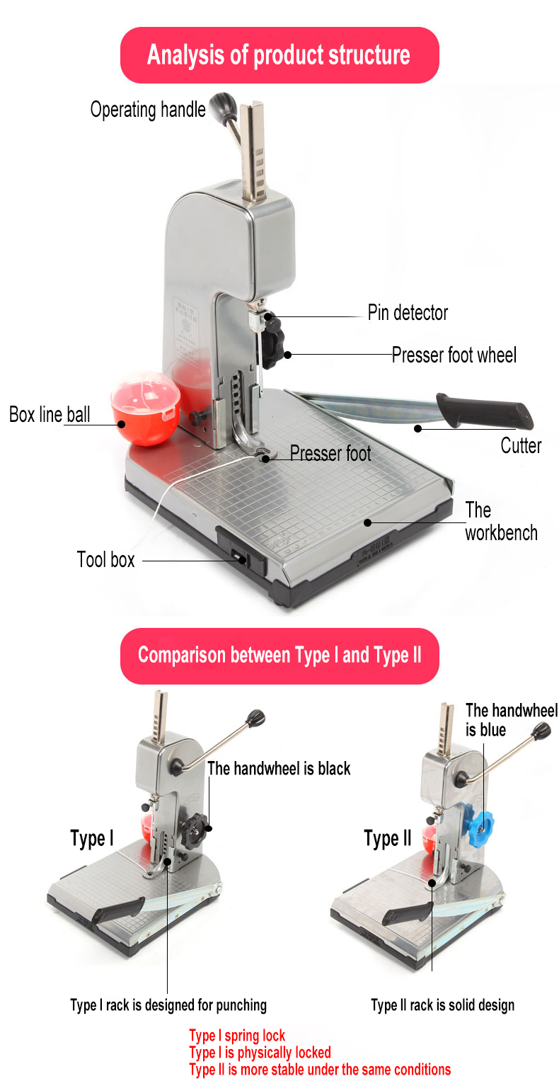New Design Office Mini Hand Note Binding Machine
