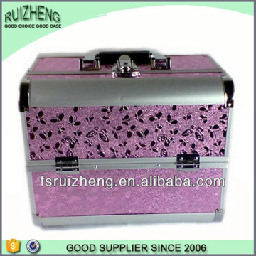 Professional aluminum beauty case makeup vanity box