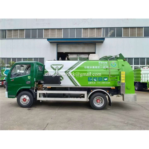 Collecte des déchets petit camion à ordures de cuisine de haute qualité