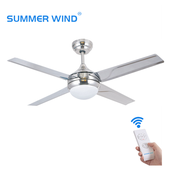 brushed btass ceiling fan