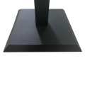 black color good quality table base L440xW430xH720mm cast iron pillow edge table base