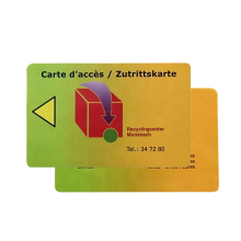 13.56MHZ Printable NFC Pvc Cards Chip Smart Card