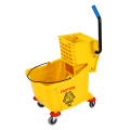 B-040B Single Mop Wringer Trolley (Πλευρική πρέσα)