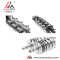 bimetallic nitride chrome parallel twin screw untuk aksesori garisan pembuatan extruder / alat ganti untuk mesin penyemperitan