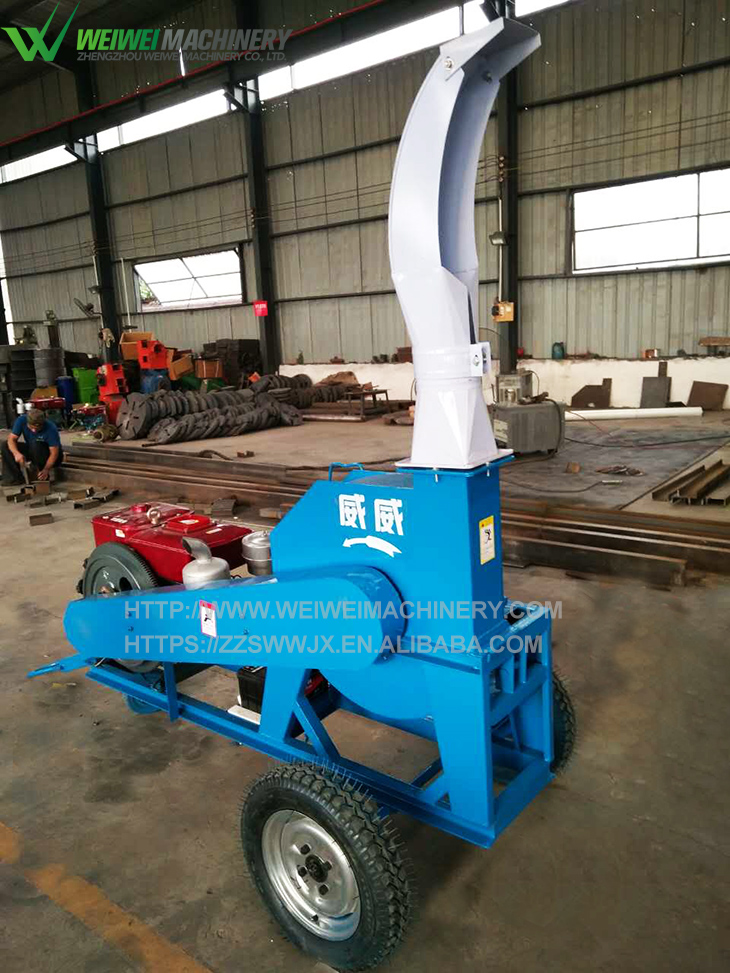 Weiwei 30 years manufacturer hay maize straw alfalfa hay cutter