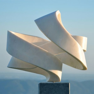 Classic life size modern marble statue abstract stone sculpture