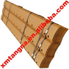 Customized Red Motor Grader Blades & Cutting Edges