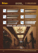 PU wall panel Decrative Interior carving cornice moulding