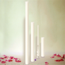 High quality Large White Plain Pillar Candles
