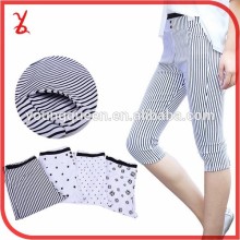 ZC06 Cropped pants Women 2015 summer breasted high waist feet pants ladies casual pants wholesale                        
                                                Quality Choice