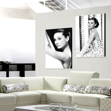 Audrey Hepburn Images Prints Canvas Wall Art
