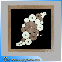 Decorative Handicraft Making Wooden Framed Wall Art Decor