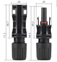 High-grade solar PV cable connectors