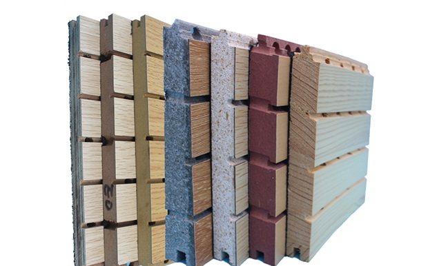 acoustic wood panel