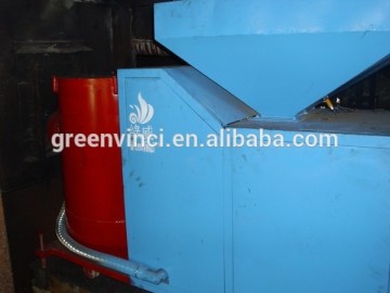 High efficiency energy saving biomass pellet burner for boilers with wood chips/rice husk/PKS/palm firber/briqueette